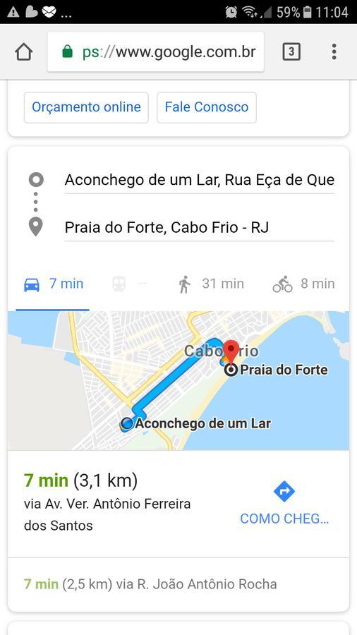 Aconchego De Um Lar Hospedagem Domiciliar Κάμπο Φρίο Εξωτερικό φωτογραφία